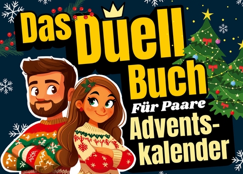Adventskalender für Paare - Das Duell-Buch - Maximilian Freude