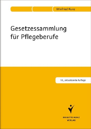 Gesetzessammlung für Pflegeberufe