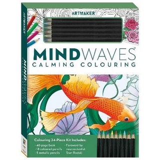 Art Maker Essentials Mindwaves Colouring Ocean Kit