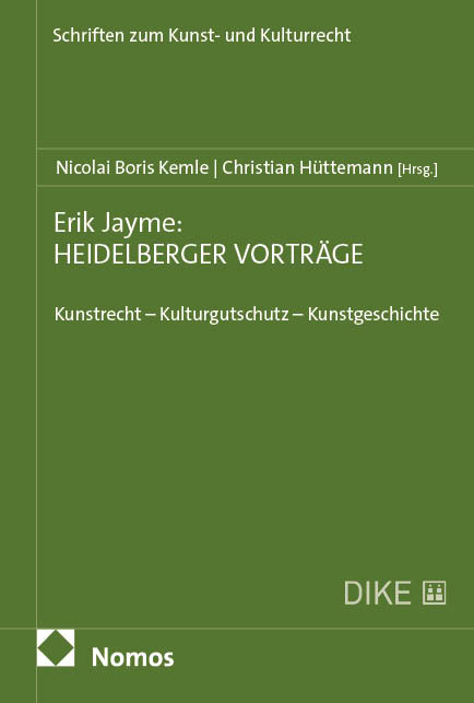 Erik Jayme: HEIDELBERGER VORTRÄGE - 