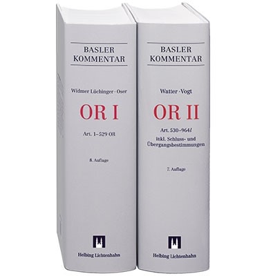 Basler Kommentar Obligationenrecht I + Obligationenrecht II - 