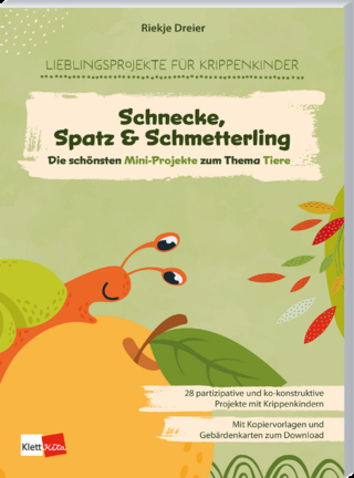 Die schönsten Mini-Projekte zum Thema Tiere: Schnecke, Spatz & Schmetterling
