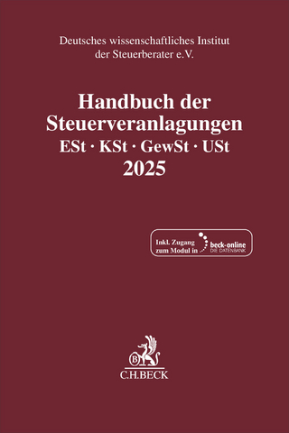 Handbuch der Steuerveranlagungen