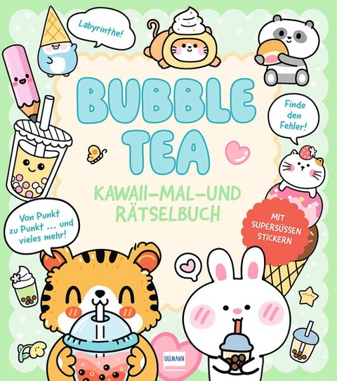 Bubble Tea | Kawaii - Mal-und R&auml;tselbuch - Bruce Em