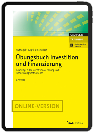 Übungsbuch Investition und Finanzierung