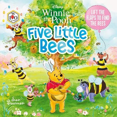 Disney Winnie the Pooh: Five Little Bees: An Easter lift-the-flap picture book - Georgina Kyriacou