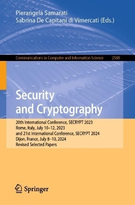 Security and Cryptography - 