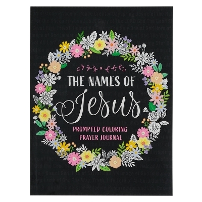 The Names of Jesus Prompted Coloring Prayer Journal
