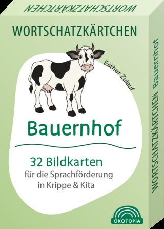 Wortschatzkärtchen: Bauernhof