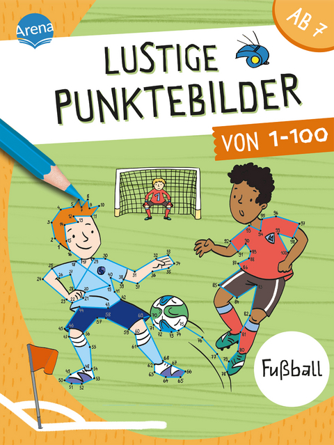 Lustige Punktebilder von 1-100. Fu&szlig;ball - Silke Reimers