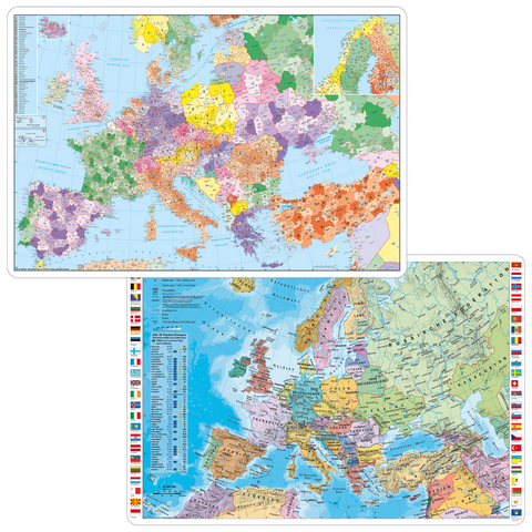 Europa Postleitbereiche/Europa politisch - Heinrich Stiefel