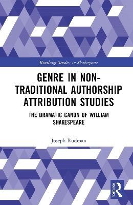Genre in Non-Traditional Authorship Attribution Studies