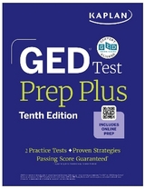 GED Test Prep Plus, Tenth Edition (2026): Includes a Diagnostic Pretest, 2 Full Length Practice Tests, 1000+ Practice Questions, and 60+ Online Videos - Kaplan Test Prep; Van Slyke, Caren