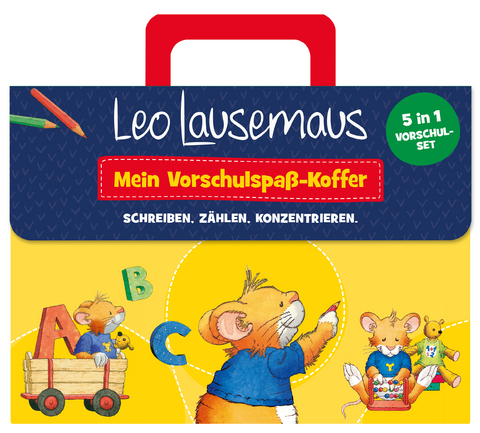 Leo Lausemaus – Mein Vorschulspaß-Koffer - Birgit Dr. Ebbert, Janis Schmitz