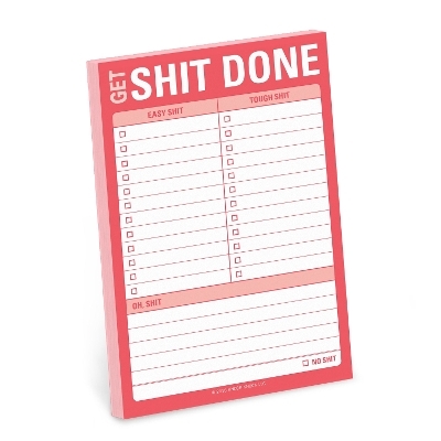 Knock Knock Get Shit Done Great Big Sticky Note - 
