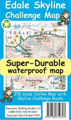 Edale Skyline Challenge Map - David Brawn