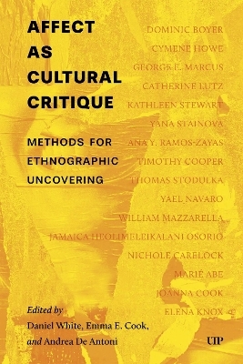 Affect As Cultural Critique