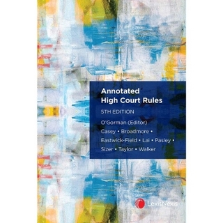 Annotated High Court Rules, 5th edition