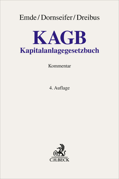 Kapitalanlagegesetzbuch. KAGB - 