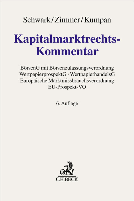 Kapitalmarktrechts-Kommentar - 