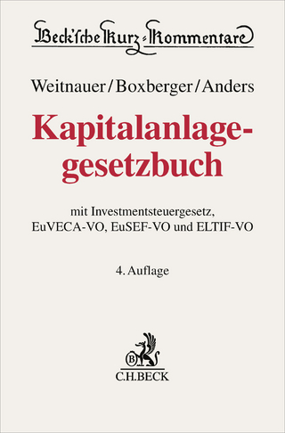Kapitalanlagegesetzbuch. KAGB