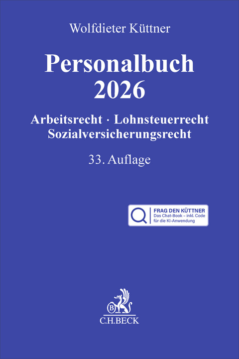 Personalbuch 2026 Chat-Book - 