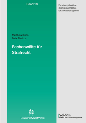 Fachanw&auml;lte f&uuml;r Strafrecht - Matthias Kilian, Felix Rimkus
