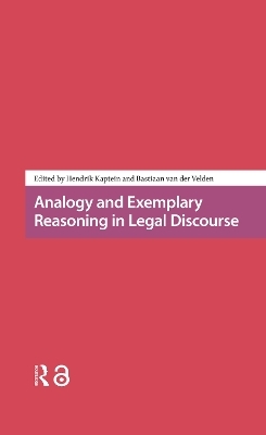 Analogy and Exemplary Reasoning in Legal Discourse - 
