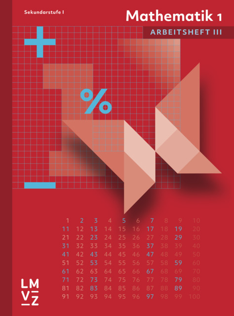 Mathematik 1 Sekundarstufe I Arbeitsheft III -  Autorenteam