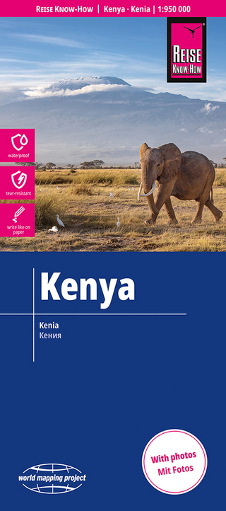 Reise Know-How Landkarte Kenia / Kenya (1:950.000)