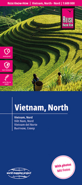 Reise Know-How Landkarte Vietnam, Nord | Vietnam, North (1:600.000)