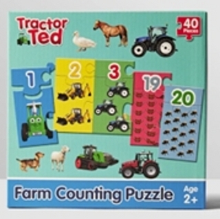 Tractor Ted Farm Counting Puzzle