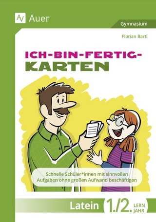 Ich-bin-fertig-Karten Latein Lernjahr 1-2