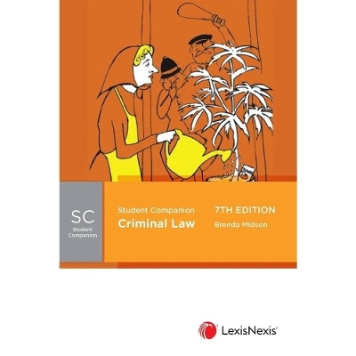Student Companion: Criminal Law, 7th edition (Paperback) -  Brenda Midson