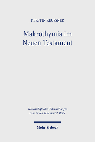 Makrothymia im Neuen Testament