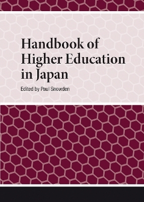 Handbook of Higher Education in Japan