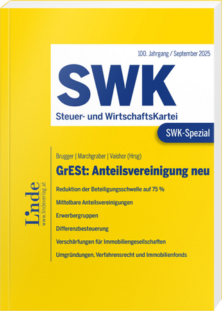 SWK-Spezial GrESt: Anteilsvereinigung neu