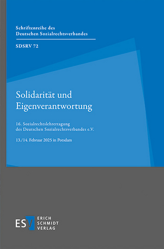 Solidarität und Eigenverantwortung