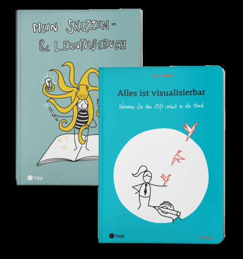Paket: «Alles ist visualisierbar» und «Mein Skizzen- und Lerntagebuch» - Mägi Brändle