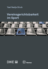 Vereinsgerichtsbarkeit im Sport - Yael Nadja Strub