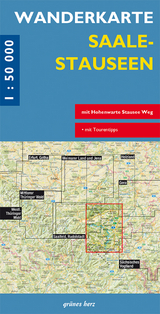 Wanderkarte Saalestauseen - 