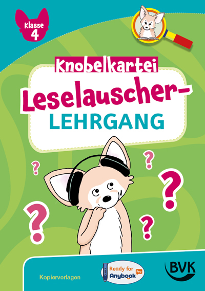 Leselauscher-Lehrgang: Knobelkartei Klasse 4 - 