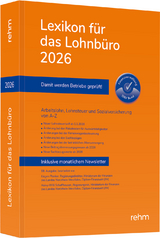 Lexikon für das Lohnbüro 2026 - Schönfeld, Wolfgang; Plenker, Jürgen; Schaffhausen, Heinz-Willi