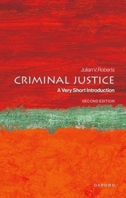 Criminal Justice - Prof Julian V. Roberts