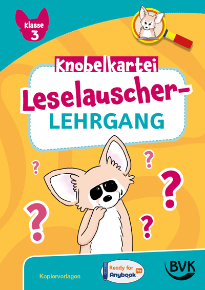 Leselauscher-Lehrgang: Knobelkartei Klasse 3 - 