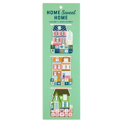 Home Sweet Home Magnetic Bookmarks -  Galison