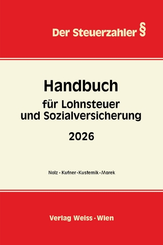 Handbuch für LOHNSTEUER und SOZIALVERSICHERUNG 2026