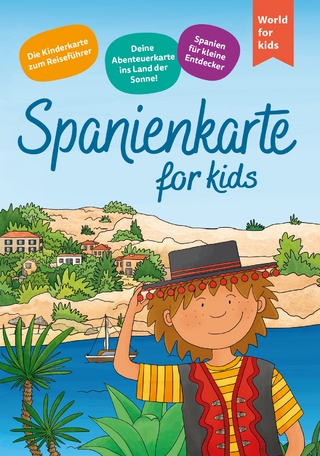 Spanienkarte for kids