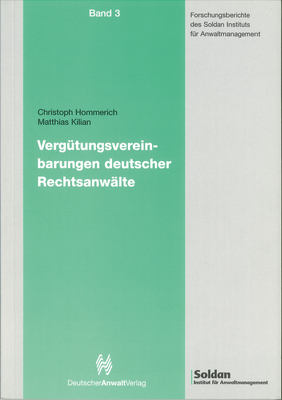 Vergütungsvereinbarungen deutscher Rechtsanwälte