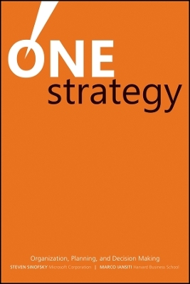 One Strategy – Organization, Planning, and Decision Making